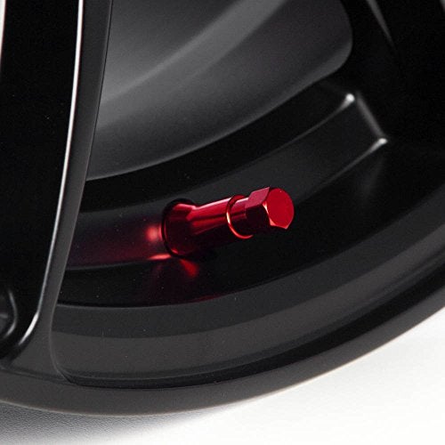 Circuit Performance Red Rubber Valve Stems TR413 30mm (Set of 4) - Image 4
