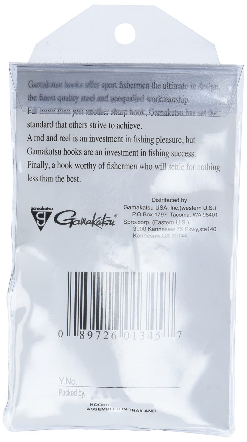 Gamakatsu 25 Pack Open Eye Siwash Hook (Nickel, 6/0) - Image 5