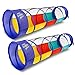 Kiddey Store Kiddey Play Tunnel Pop Up Tunnel Toys for Toddlers Kids Multicolored Tunnel for IndoorOutdoor Fun Crawl  Play Obstacle Course for Kids Gifts for Toddlers  Balls Not Included 2 Pk - Image 4