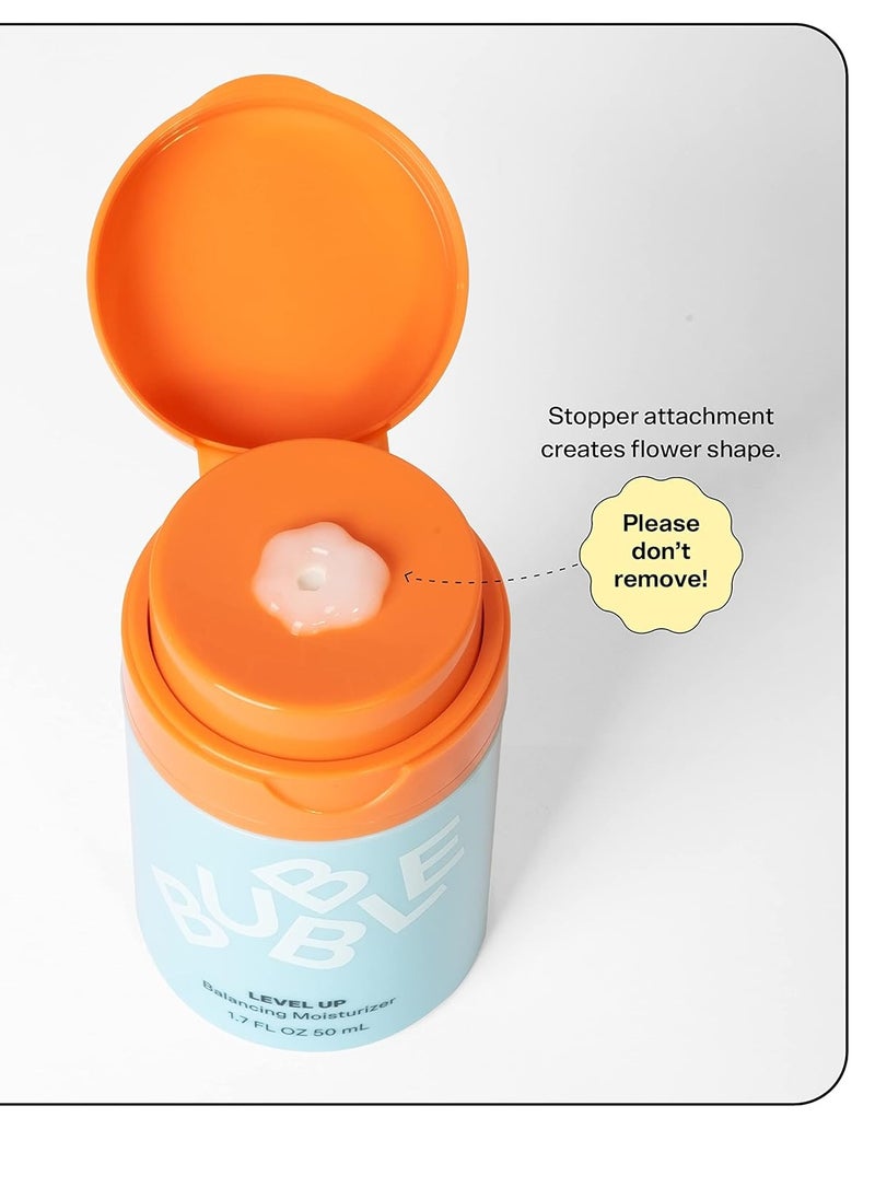 Bubble - Skincare Level Up Balancing Moisturizer Bubble, for Oily and Combination Skin - 50 ml - Image 1
