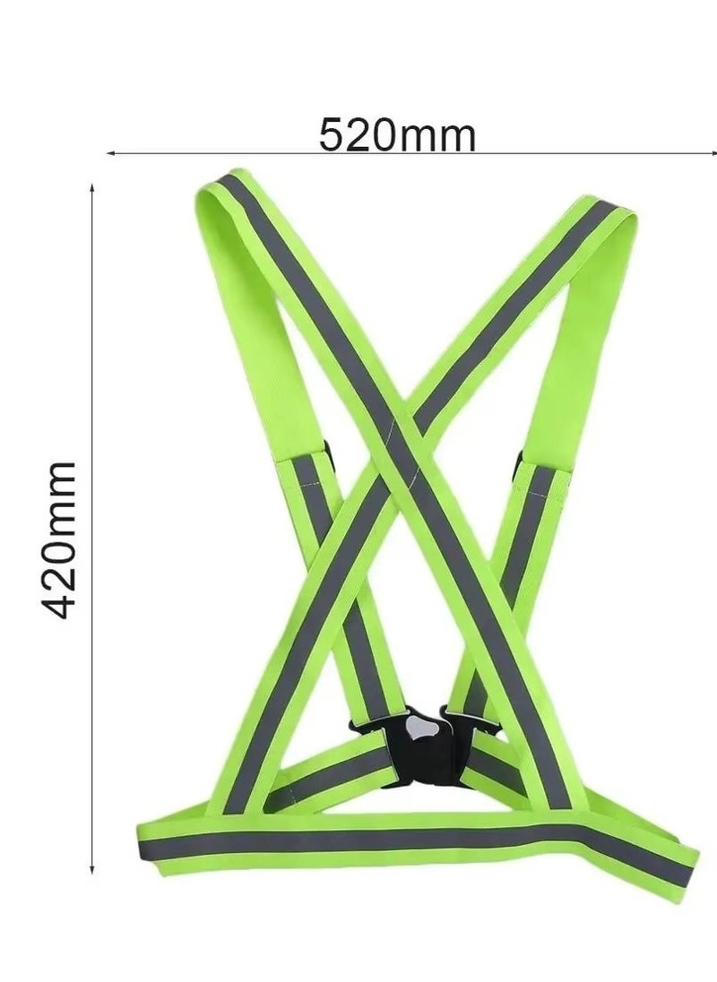 Estelle - Adjustable Reflective Vest Belt For Safety With High Visibility are available ( Blue)) - Image 1
