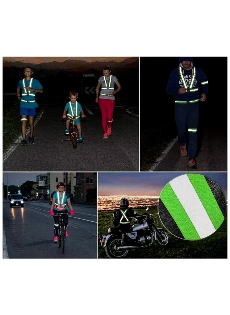 Estelle - Adjustable Reflective Vest Belt For Safety With High Visibility are available ( Blue)) - Image 1