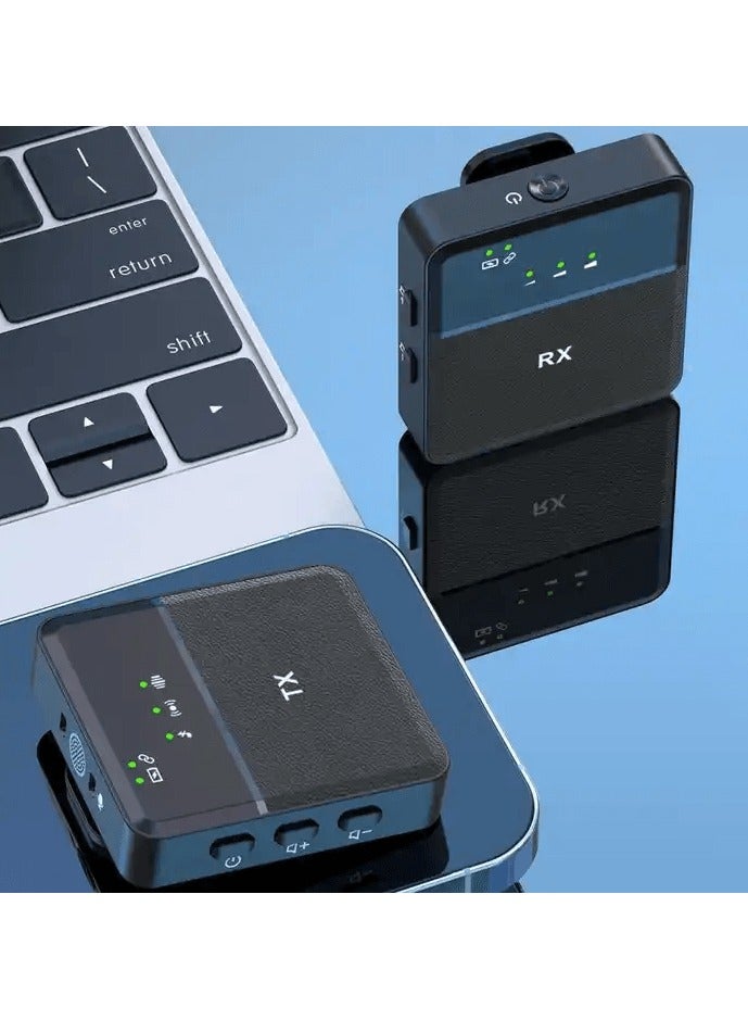 كروير  ميكروفون لاسلكي للتصوير الشخصي 2 في 1 مع منفذ USB Type-C - Image 3
