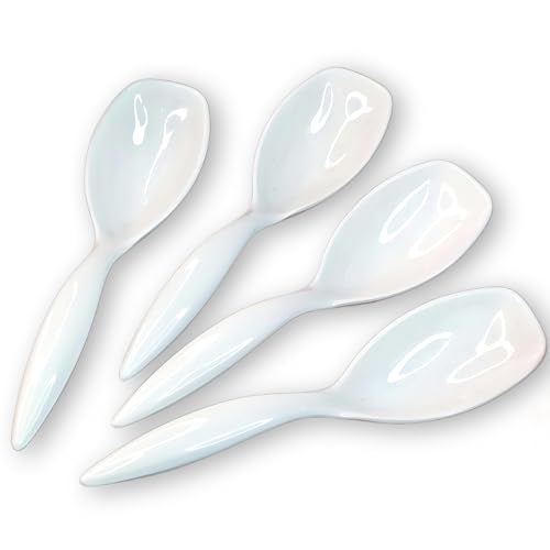 Vemlons Serving Spoon Long Handled Serving Spoon Melamine Tableware (Serving Spoons Set of 4 Piece) ,25 Cm - Image 1