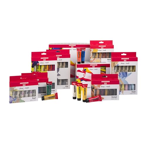 Amsterdam Acrylic 20 x 90ml tubes- Acrylic paint Set - Image 5