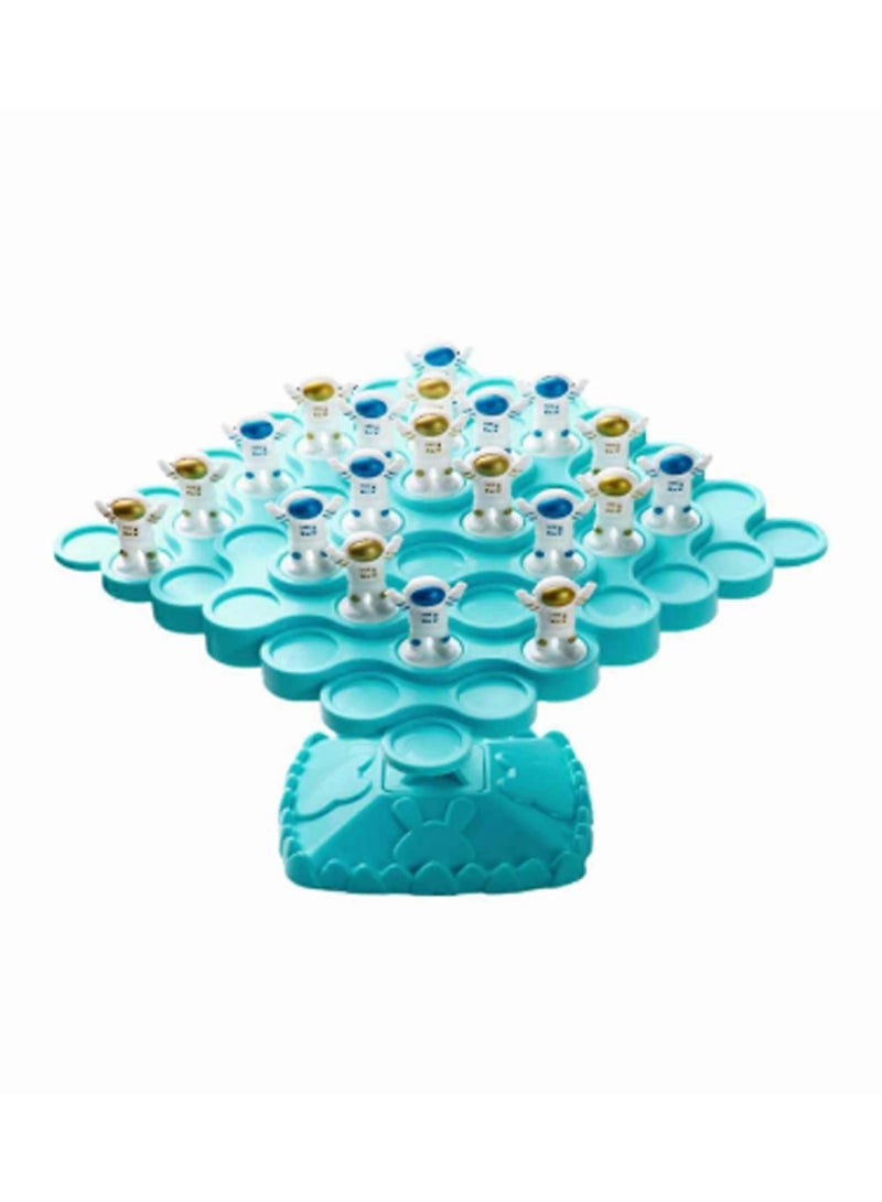 Blue Balance Astronaut, Stacking Game, Children'S Educational Toys, Board Games, Parent-Child Interactive Games, Suitable For Boys And Girls - Image 1