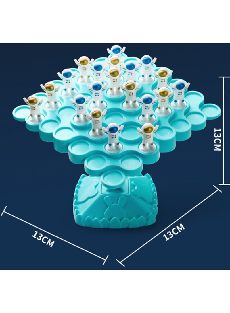 Blue Balance Astronaut, Stacking Game, Children'S Educational Toys, Board Games, Parent-Child Interactive Games, Suitable For Boys And Girls - Image 2