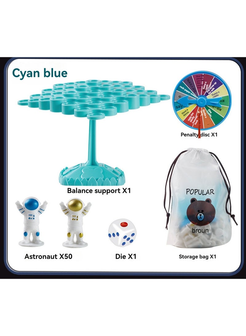 Blue Balance Astronaut, Stacking Game, Children'S Educational Toys, Board Games, Parent-Child Interactive Games, Suitable For Boys And Girls - Image 3