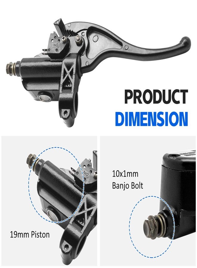 JAVIK Left Front Brake Master Cylinder for Polaris Sportsman 335 400 450 500 600 700 800 Scrambler 500 Magnum 325 330 500 Trail Blazer 250 330 40 Xpedition 325 425 Xplorer 250 300 400 500 ATP 330 500 - Image 4