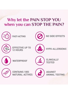 Dabur Rapidex Feminine Pain Relief Patch 5 Per Pouch Fast Action And Long Lasting Relief  - Image 5