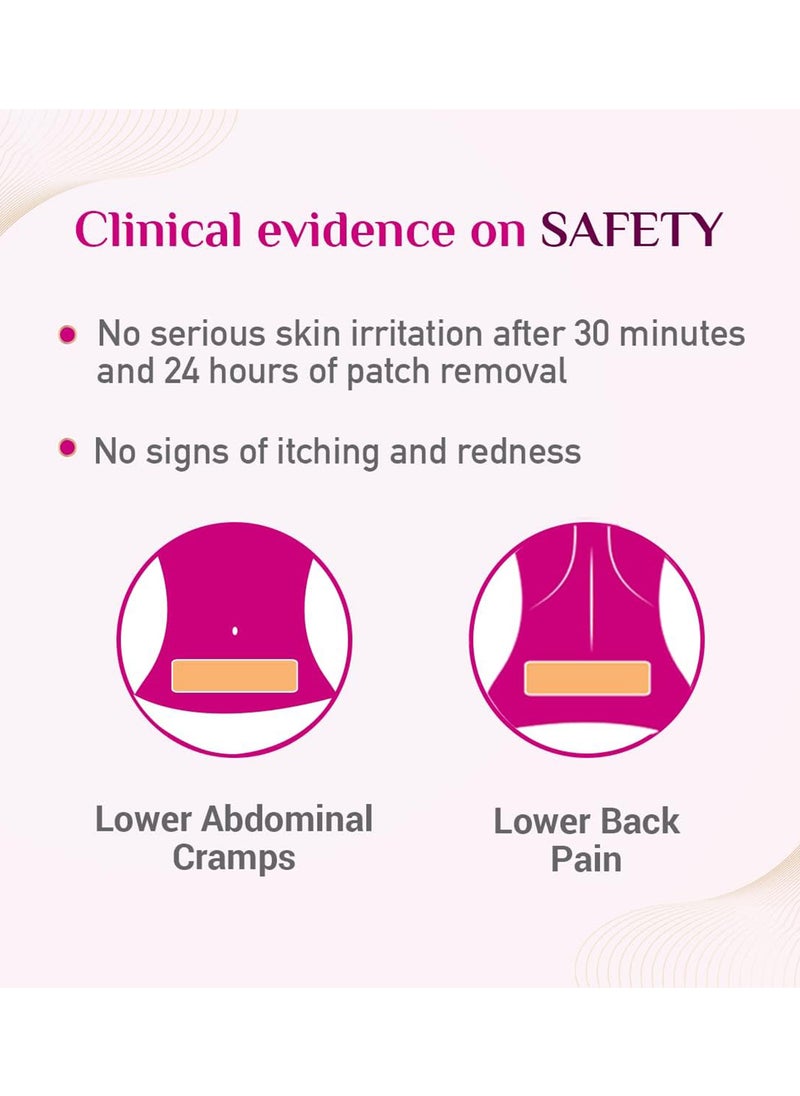 Dabur - Rapidex Feminine Pain Relief Patch 5 Per Pouch Fast Action And Long Lasting Relief - Image 1