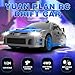 YUAN PLAN RC Drift Car 124 24GHz 4WD Remote Control Car High Speed Drift RC Cars with LED Lights Rechargeable Battery and Drifting Tires Racing Toy Cars for Kids Boys Girls AdultsGrey - Image 4