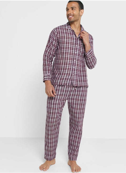 Check Pyjama Set