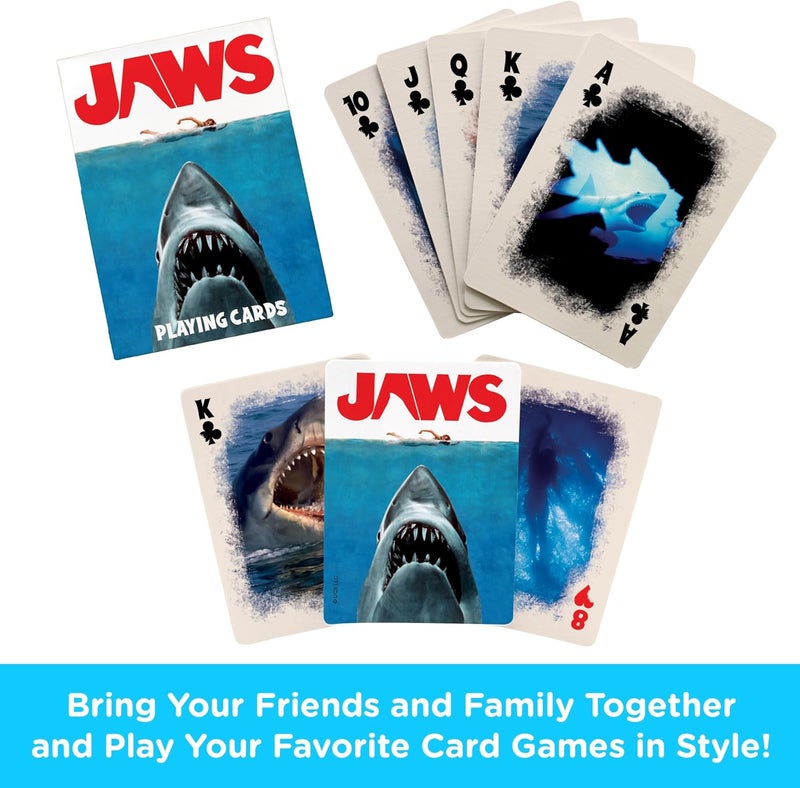 AQUARIUS Jaws Playing Cards - Themed Deck for Card Games - Image 2