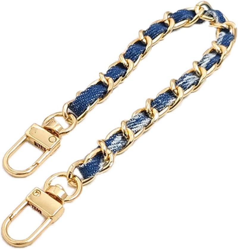 UTreers Purse Chain Strap Crossbody Bag Chains Strap Handbag Chain Replacement Leather Chain Straps 47.2" - Image 5