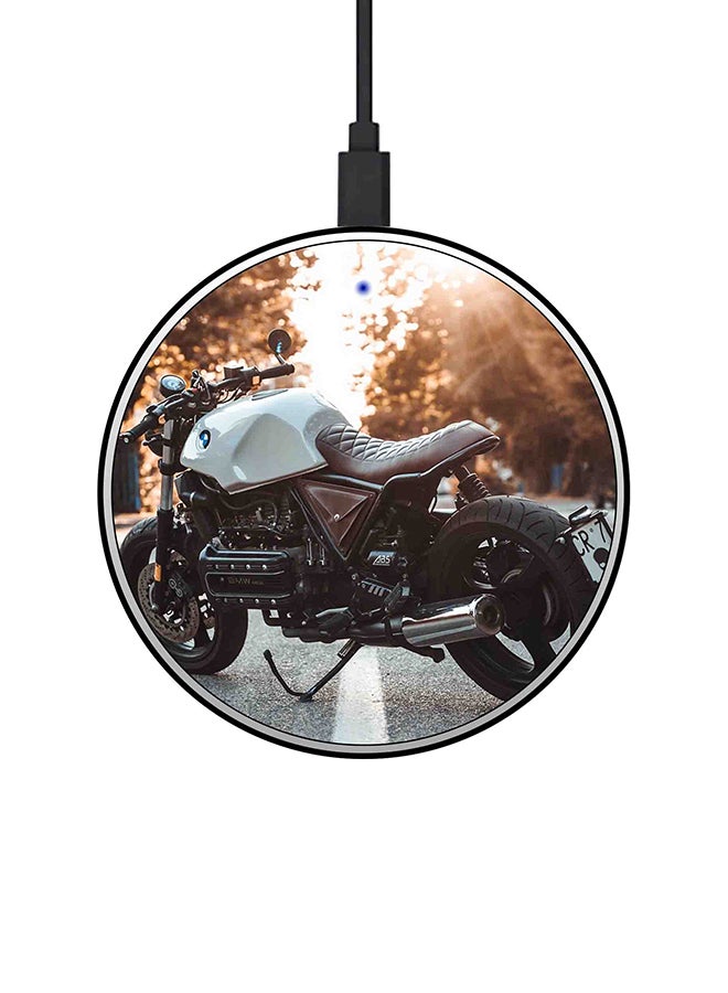 ثيودور شاحن لاسلكي سريع رفيع للغاية بقدرة 15 وات متعدد الألوان - Image 1