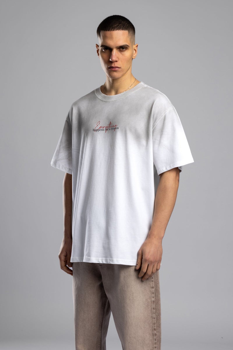 كاتش تيشيرت مطبوع كبير الحجم - Image 5