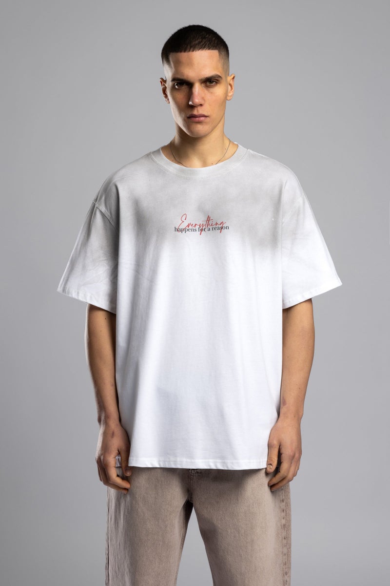 كاتش تيشيرت مطبوع كبير الحجم - Image 4