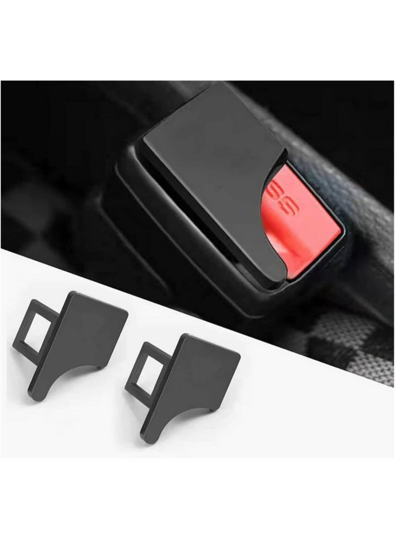 HPS 2 Pieces Black Car Seat Belt Buckle Clip Universal for Most Vehicle - Image 2
