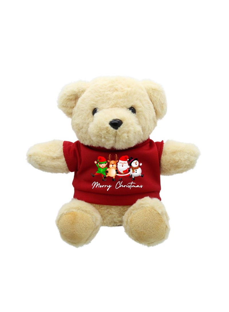 برينت شوب فور مي هدية تيدي بير للاحتفال بعيد الميلاد للأولاد والبنات - هدية مثالية للعطلات للأطفال الصغار والأطفال - أفكار هدايا للأطفال - Image 1