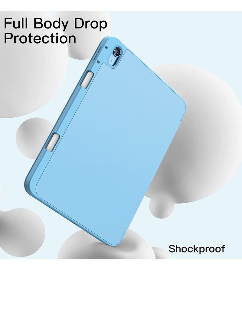 GENNEXT iPad 10th Generation 10.9 inch 2022 Case Flip Cover with Magnetic Closure Auto Wake/Sleep function having Pencil holder Slot - Image 3