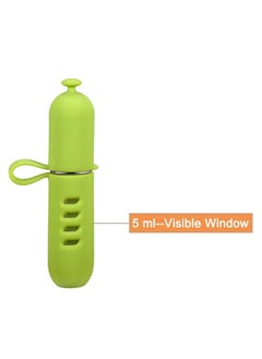 SYOSI 5ml Refillable Perfume Atomizer for Travel, TSA-Approved Portable Mini Empty Cologne Spray Pump Bottle, Dispenser Container Pocket Size Men and Women (Green)  - Image 2