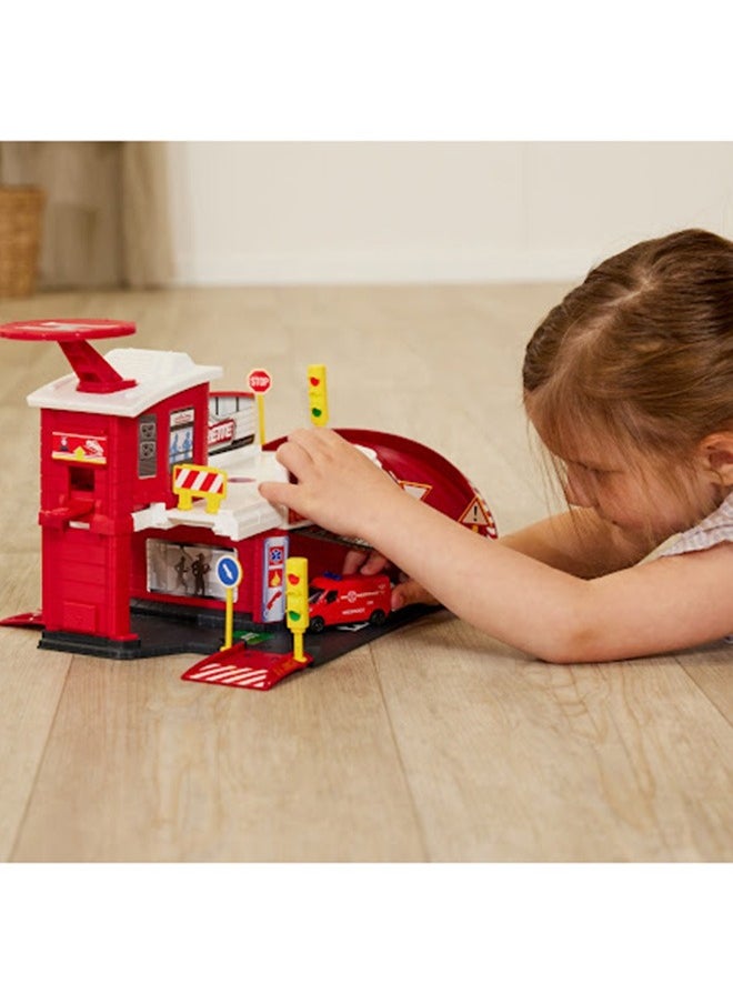 Majorette Creatix Rescue Station With 1 Vehicle  - Image 4