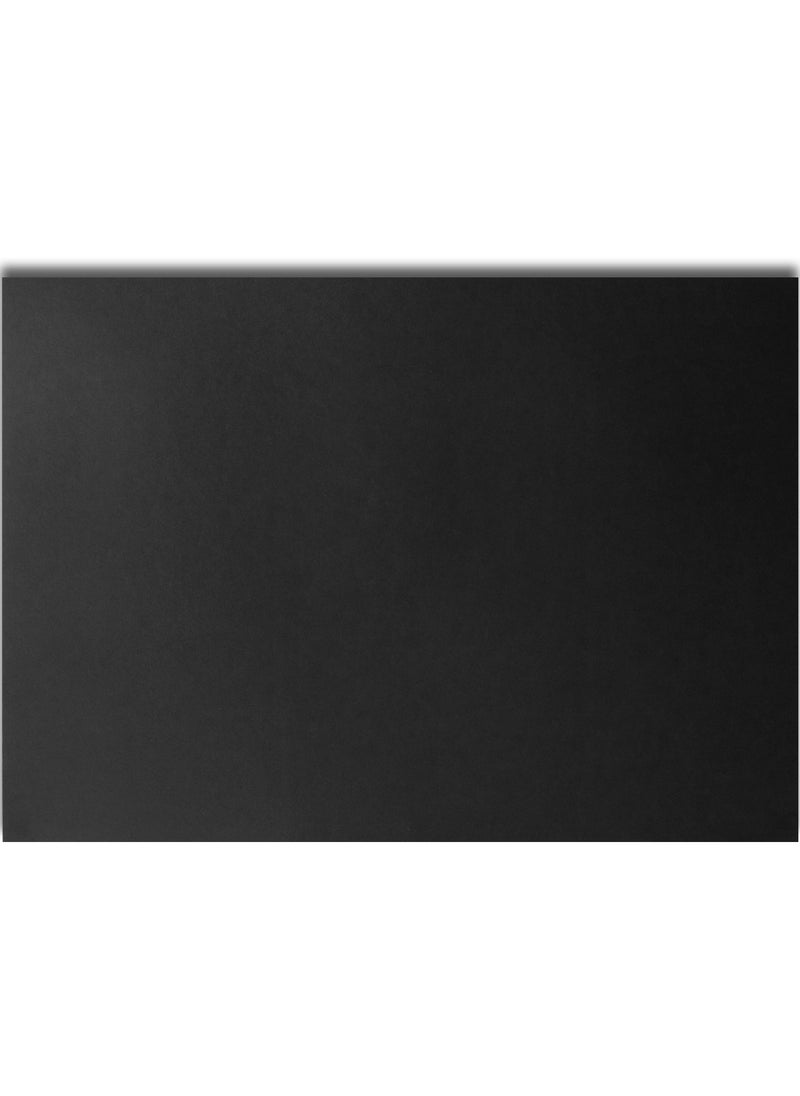 firstnock 50 X 70 CM Black Card Paper 6 Sheets Extra Large Black Paper, Extra Big Black Paper  - Image 1