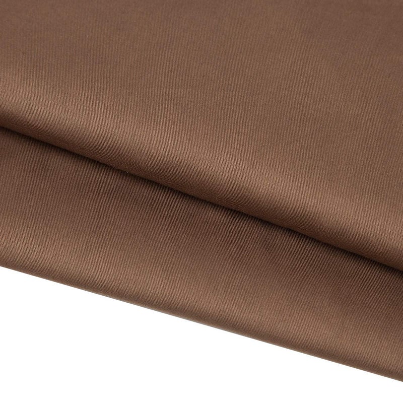 mookaitedecor 100% Cotton Pillowcase Set of 2, Solid Color Pillow Case Covers with Envelope Closure, Rectangular Cushion Case for Couch & Chair & Bed, 18 x 29 Inch, Brown - Image 3
