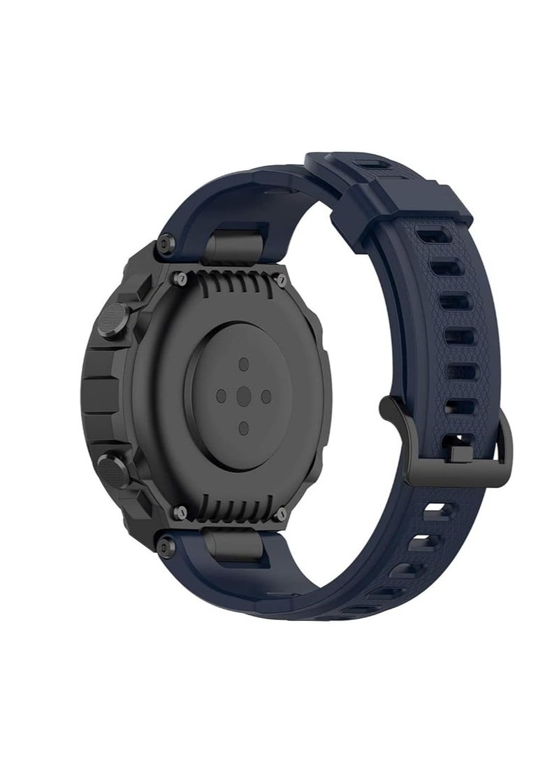 Generic Band Compatible with Amazfit T-Rex/T-Rex Pro Band Soft Silicone Wristbands Replacement Bracelet for Amazfit T-Rex/T-Rex Pro Sport Strap Smart Watch Accessories-with Install Tools  - Image 2