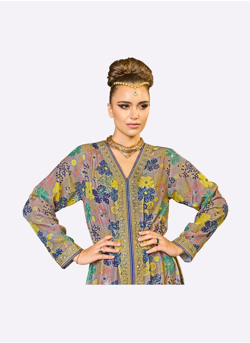 سارة أرابيا - سارة أرابيا فلاور سبلاش جلابية - Image 1