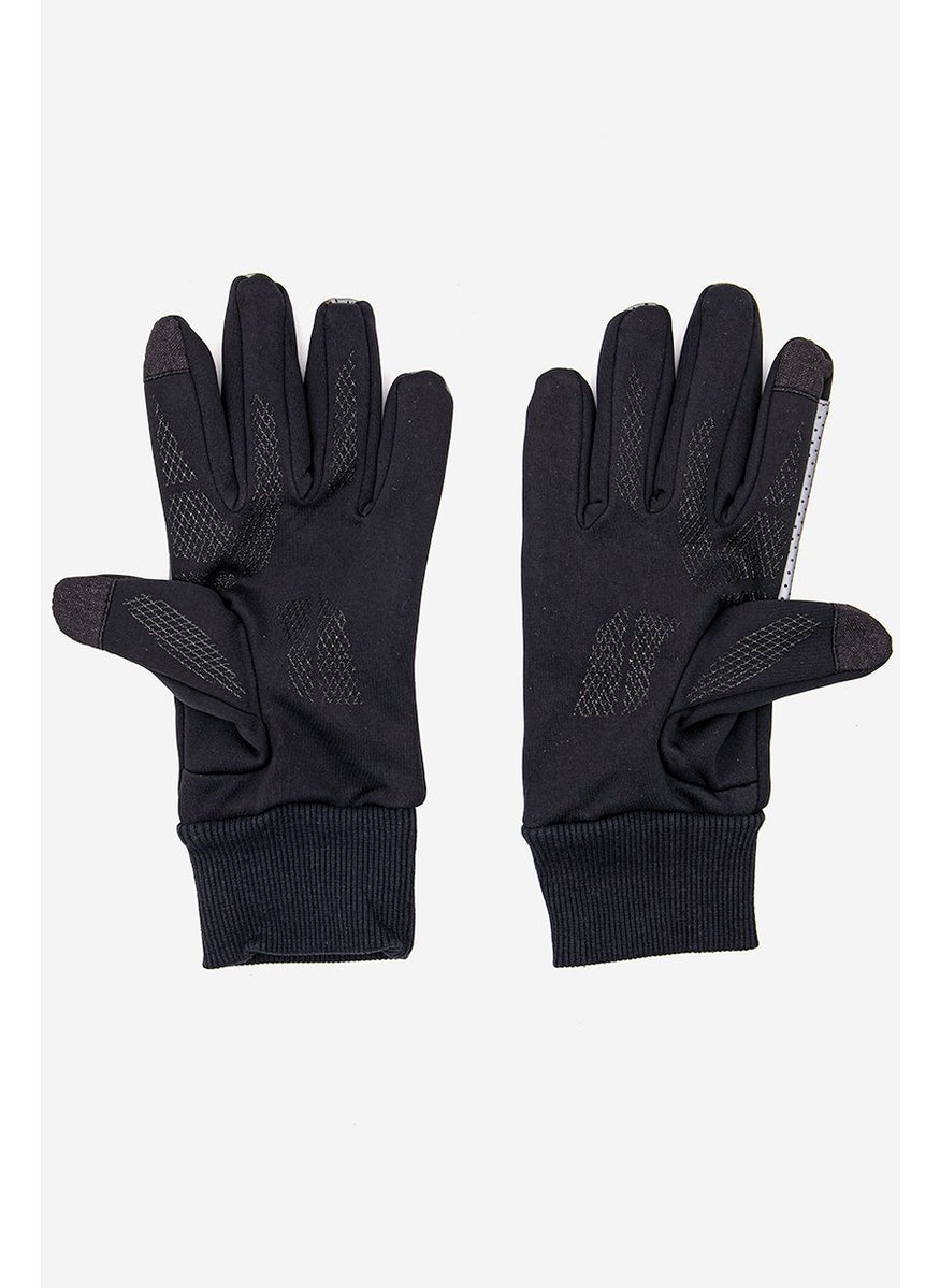 Tchibo Reflective Wind Protection Gloves, Black  - Image 2