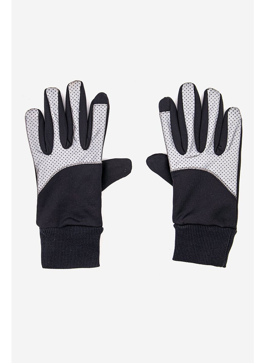 Tchibo Reflective Wind Protection Gloves, Black  - Image 1