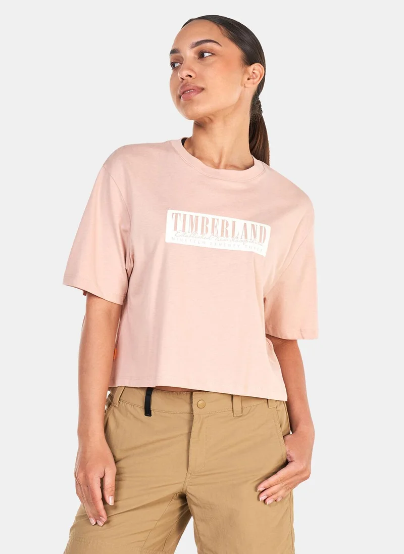 Timberland Women's Seasonal Logo T-Shirt
