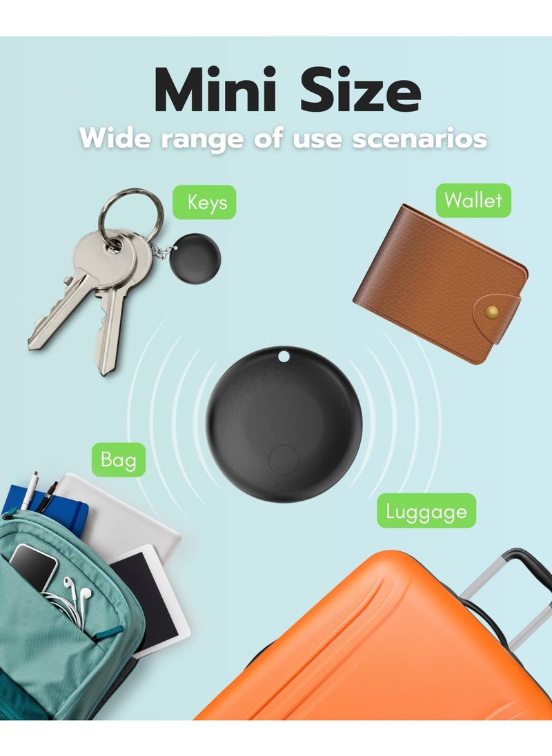 Generic Mini  Smart Tarcker Work with Apple Find My (iOS Only) 4-Pack, IP67 Waterproof, Keys Finder and Item Locator for Keys, Bags,Luggage and More (Not for Android)  - Image 4