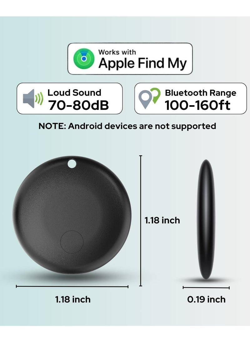 Generic Mini  Smart Tarcker Work with Apple Find My (iOS Only) 4-Pack, IP67 Waterproof, Keys Finder and Item Locator for Keys, Bags,Luggage and More (Not for Android)  - Image 5