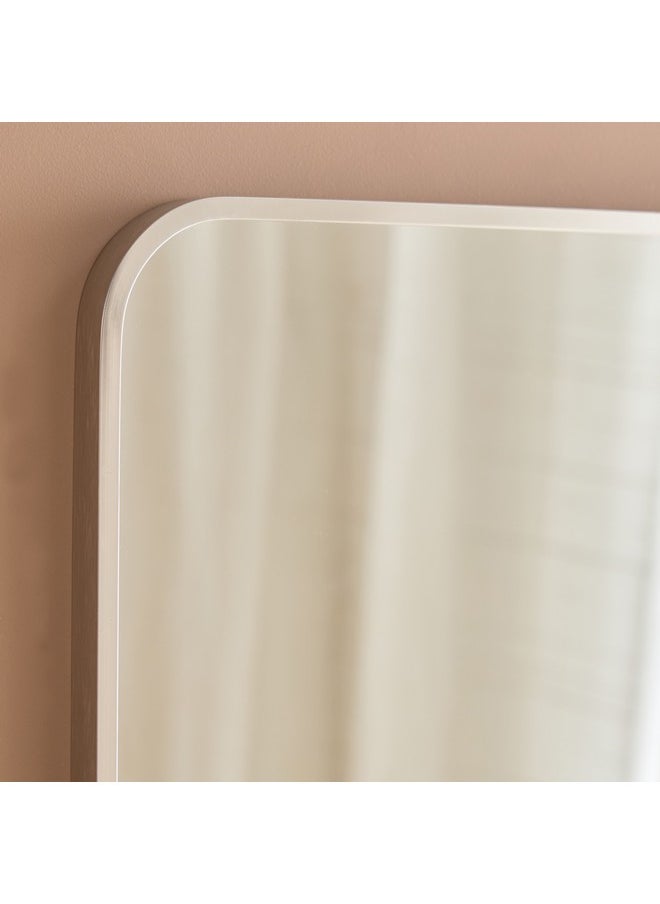 Home Box Sabrina Aluminium Glass Mirror 50 x 80 x 2.5 cm  - Image 3