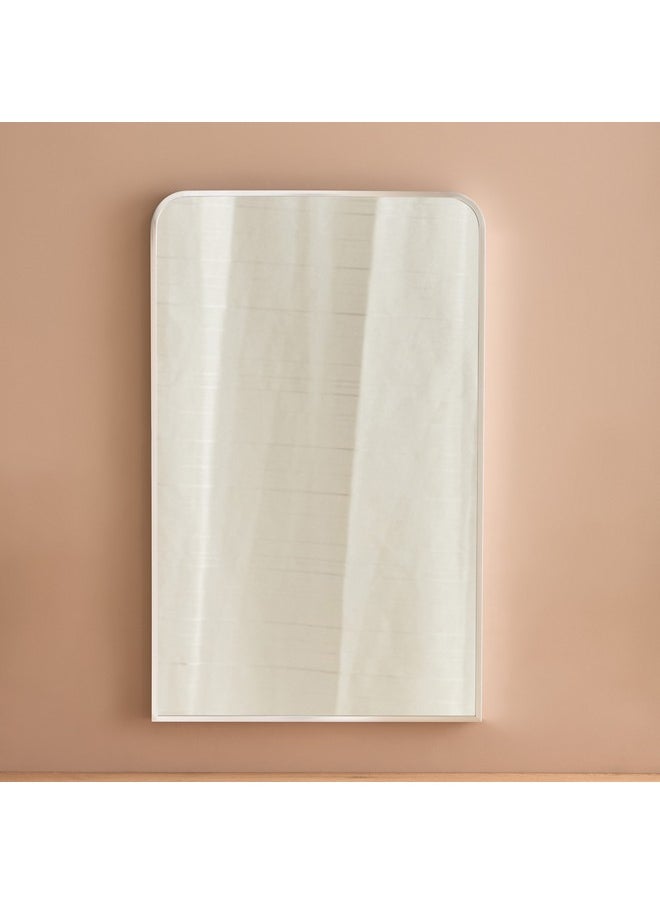 Home Box Sabrina Aluminium Glass Mirror 50 x 80 x 2.5 cm  - Image 2