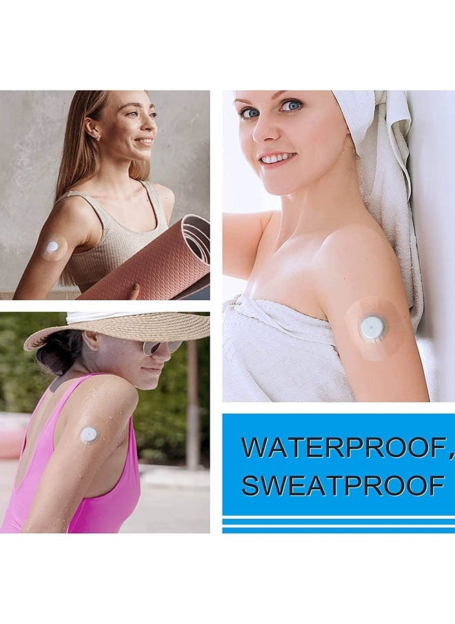 20 Packs Adhesive Patches for Freestyle Libre 2 Guardian Enlite Sensor Covers Clear Film Tape