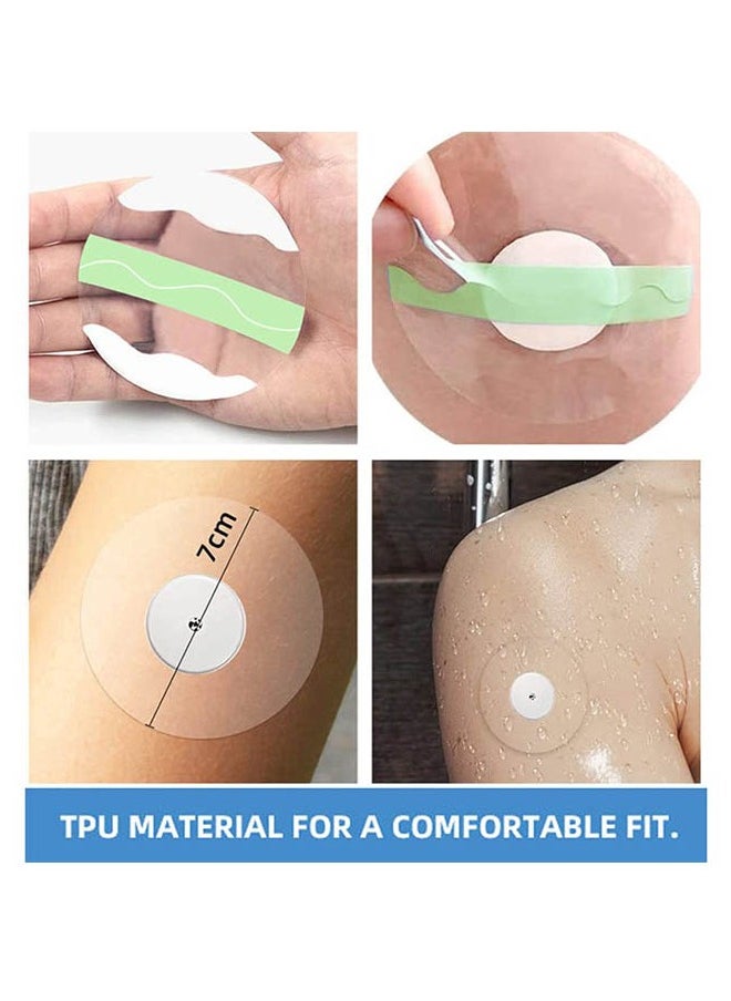 20 Packs Adhesive Patches for Freestyle Libre 2 Guardian Enlite Sensor Covers Clear Film Tape