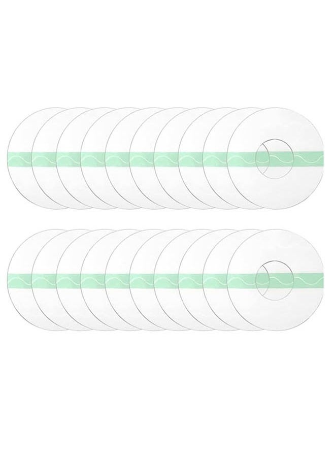 20 Packs Adhesive Patches for Freestyle Libre 2 Guardian Enlite Sensor Covers Clear Film Tape