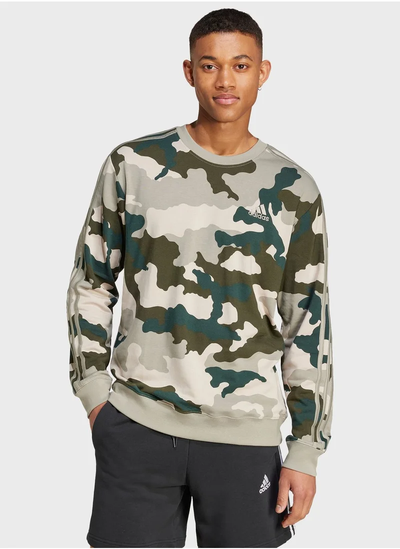 Adidas Seasonal Camouflage Sweatshirt