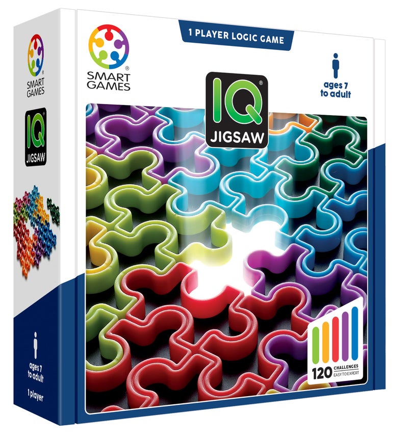 SmartGames IQ Jigsaw 120 Challenges for Ages 7 - Adult - Image 2