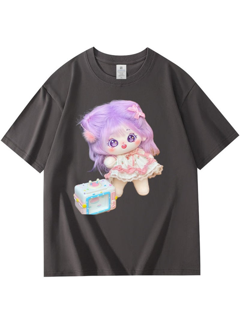 NIBEMINENT Blackpink Printed Cotton Short Sleeves T-Shirt 