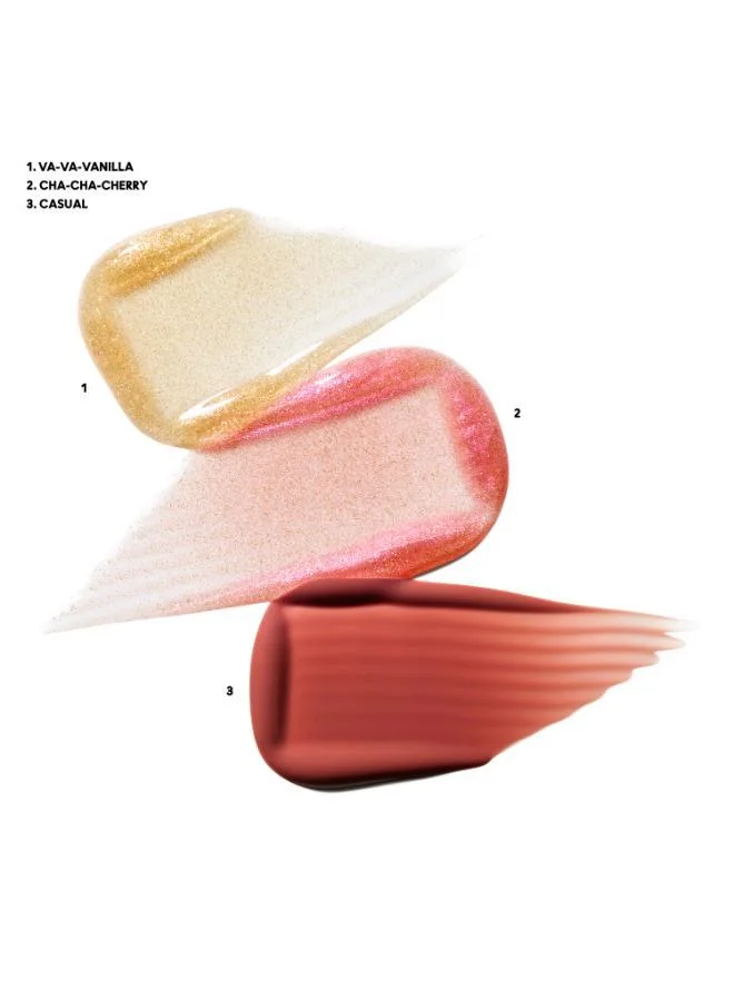 MAC Cosmetics Gloss Enthusiast Lipglass Air Trio, Savings 23%