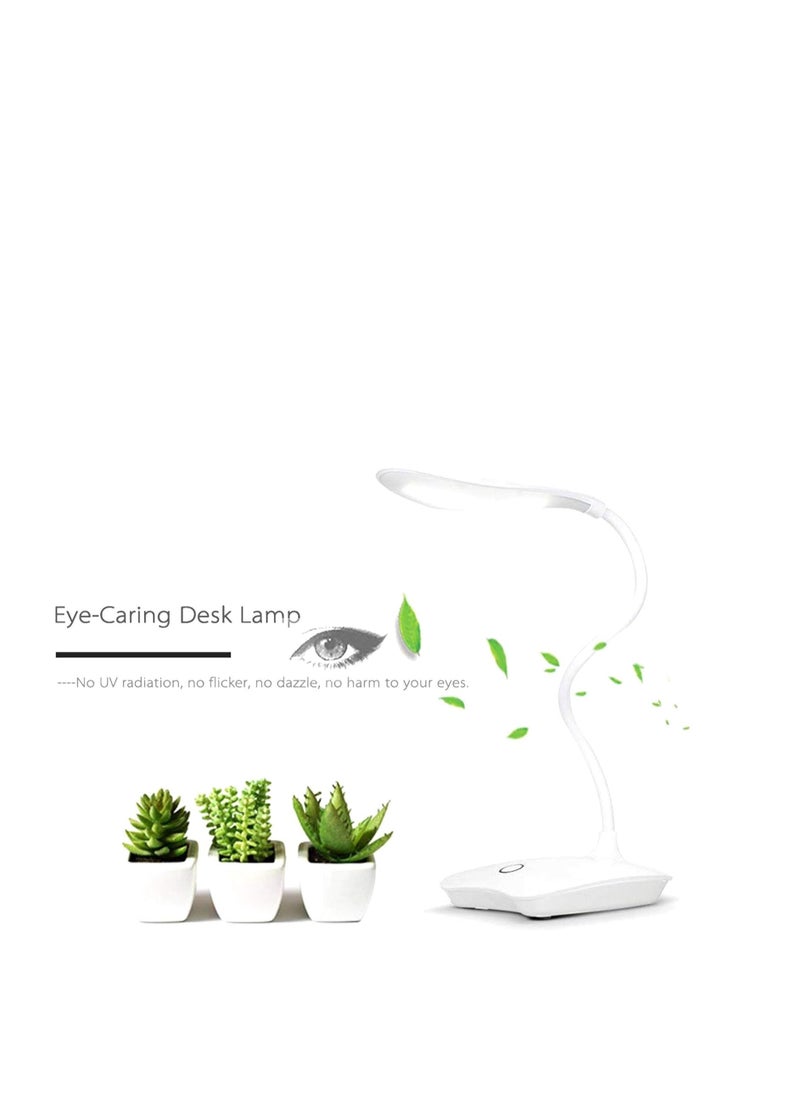Generic - Touch-controlled LED desk lamp with a 360-degree adjustable head. Multicolors - Image 1