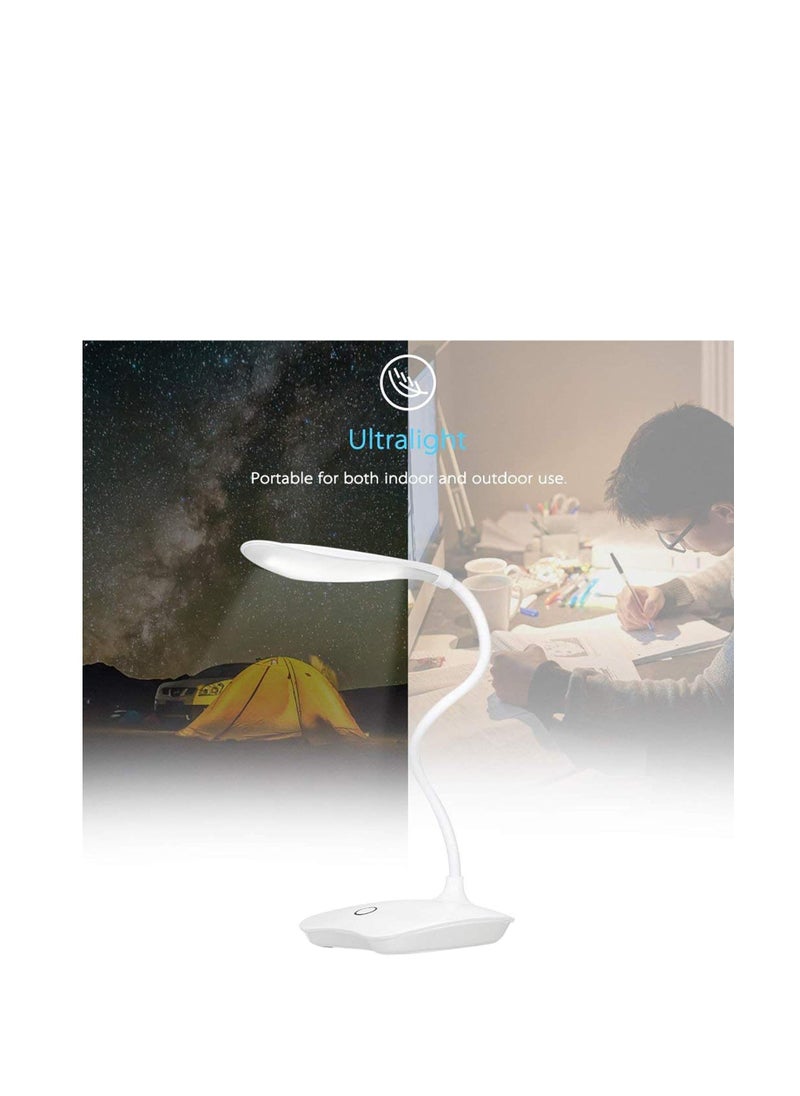 Generic - Touch-controlled LED desk lamp with a 360-degree adjustable head. Multicolors - Image 1