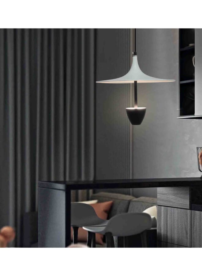 Best Power Modern Single Dimmable Chandelier M1035 LED Pendant Lights Indoor Lighting Hanging Lamp For With Three Lighting Levels ideal choice for living rooms, dining areas, or bedrooms - Image 1