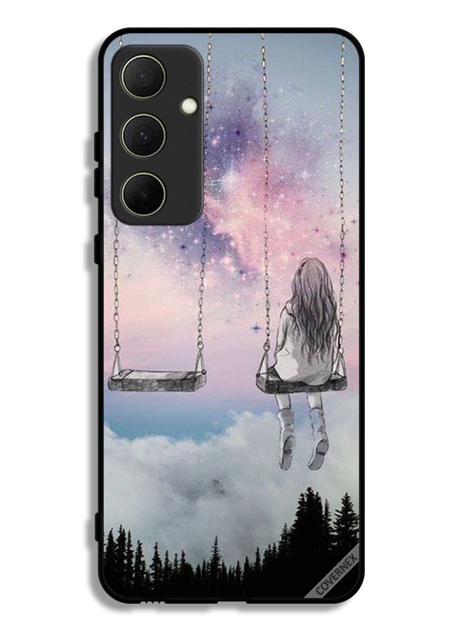 Covernex Samsung Galaxy A35 5G Protective Case Cover Lonely Girl Art - Image 1