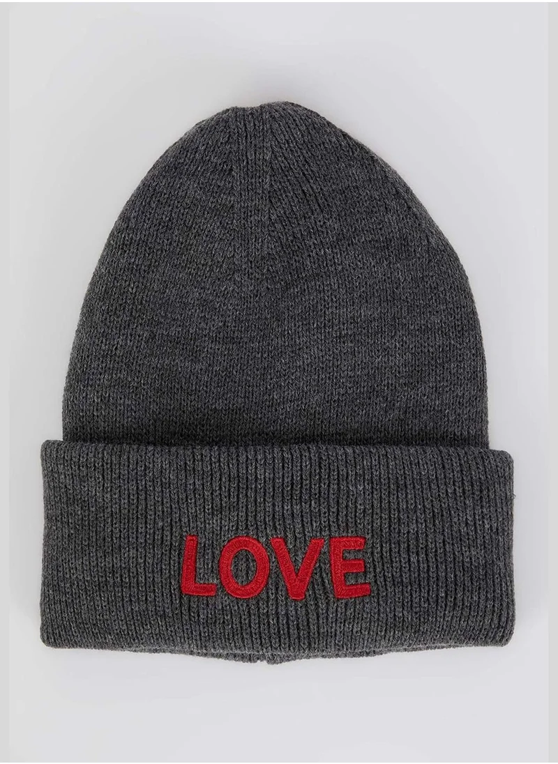 ديفاكتو Secret Print Knit Beanie